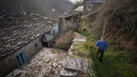 Imagen de la aldea de San Pedro de Bogo, en Lugo.