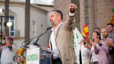 Santiago Abascal en Almería.