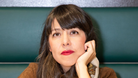 La escritora Lara Dopazo Ruibal, autora de Cuentos gringos. Distrito Xermar