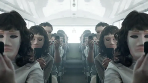 black mirror Fotograma de la serie 'Black Mirror'.