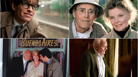 'La teoría del todo', 'El estanque dorado','El hijo de la novia' y 'El padre'.