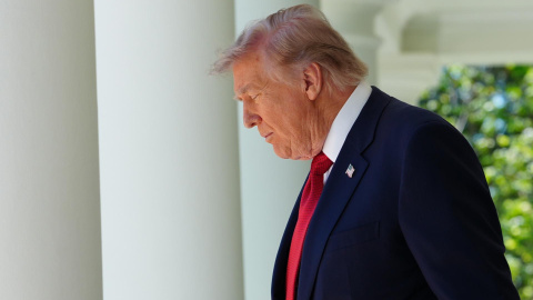 Foto de archivo del presidente estadounidense Donald Trump. Foto de archivo del presidente estadounidense Donald Trump.