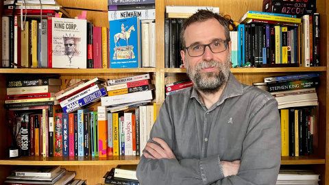 El periodista David Fernández, en una imagen promocional