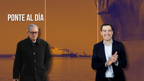 Fotomontaje con las imágenes de Jordi Pujol Ferrusola y Juan Manuel Moreno. Fotomontaje con las imágenes de Jordi Pujol Ferrusola y Juan Manuel Moreno.