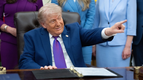 El presidente de EEUU, Donald Trump, en el Despacho Oval el 11 de mayo de 2026. El presidente de EEUU, Donald Trump, en el Despacho Oval el 11 de mayo de 2026.