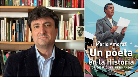 Mario Amorós, autor de Un poeta en la Historia. Vida de Miguel Hernández.