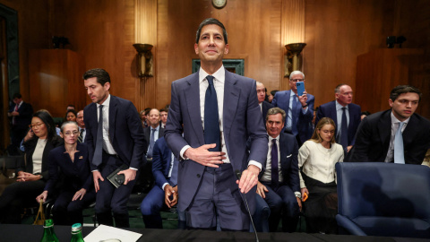 Kevin Warsh, este miércoles en el Senado de EEUU.