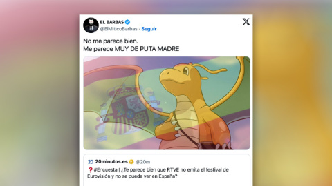 Aplausos a la decisión de RTVE sobre Eurovisión.