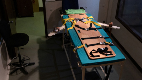 Pena de muerte Una cámara de inyección letal en la Penitenciaría Estatal de Washington.