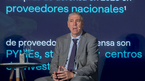 El consejero delegado de Indra Group, José Vicente de los Mozos, en una imagen de archivo. El consejero delegado de Indra Group, José Vicente de los Mozos, en una imagen de archivo.