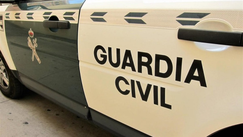 Fotografía de archivo de un coche de la Guardia Civil Fotografía de archivo de un coche de la Guardia Civil.