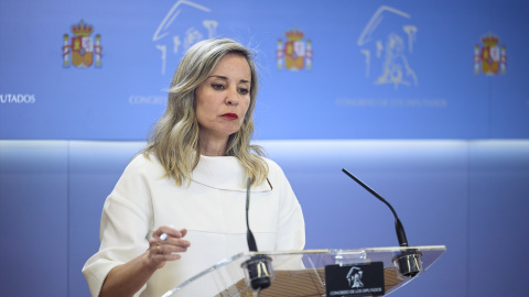 Verónica Martínez Barbero La portavoz de Sumar en el Congreso, Verónica Martínez Barbero.