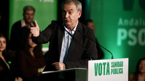 Imagen de José Luis Rodríguez Zapatero en un mitin en Cádiz. Imagen de José Luis Rodríguez Zapatero en un mitin en Cádiz.