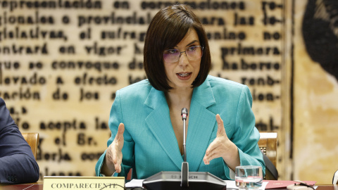 La ministra de Ciencia, Innovación y Universidades, Diana Morant, comparece en comisión para dar cuenta de lo ocurrido en el Centro Nacional de Investigaciones Oncológicas (CNIO). La ministra de Ciencia, Innovación y Universidades, Diana Morant, comparece en comisión para dar cuenta de lo ocurrido en el Centro Nacional de Investigaciones Oncológicas (CNIO).