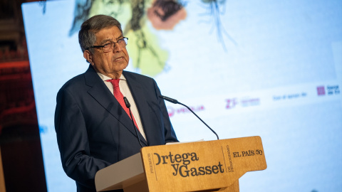 Foto de archivo del escritor y periodista Sergio Ramírez durante la gala de entrega de los Premios Ortega y Gasset de Periodismo.
