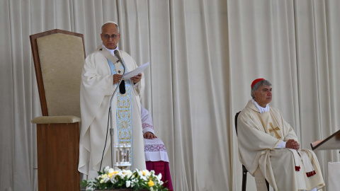 El papa León XIV durante su visita a Pompeya (Italia), el pasado 11 de mayo. El papa León XIV durante su visita a Pompeya (Italia), el pasado 11 de mayo.