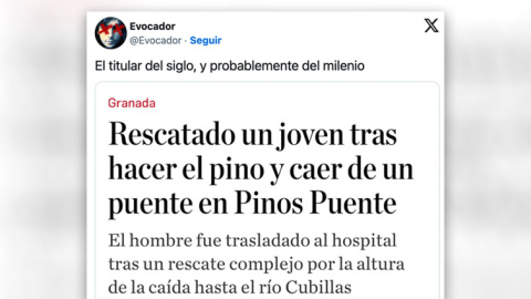 Reacciones al loco titular que se ha hecho viral.