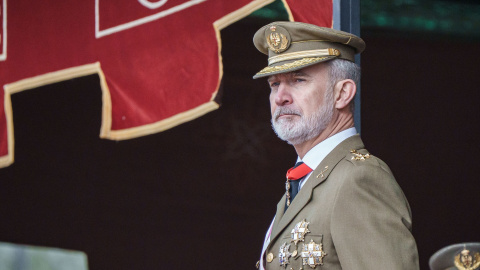 El rey Felipe VI, a 24 de enero de 2026.