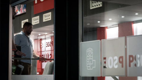 Sede nacional del PSOE en Ferraz, a 27 de mayo de 2026, en Madrid