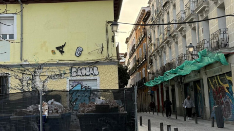 Exterior del antiguo restaurante senegalés Baobab en Lavapiés