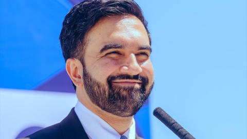 El alcalde de Nueva York Zohran Mamdani en una foto de archivo