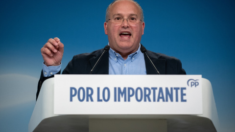 Tellado, durante un acto del PP el pasado 17 de mayo. Tellado, durante un acto del PP el pasado 17 de mayo.