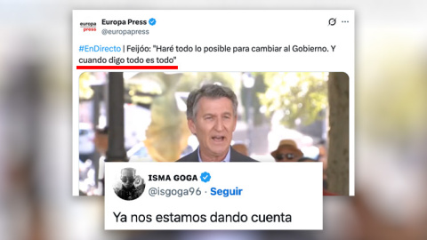 Respuestas a la frase de Feijóo. Respuestas a la frase de Feijóo.