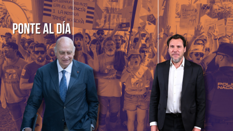 Fotomontaje con las imágenes de Jorge Fernández Díaz y Óscar Puente. Fotomontaje con las imágenes de Jorge Fernández Díaz y Óscar Puente.