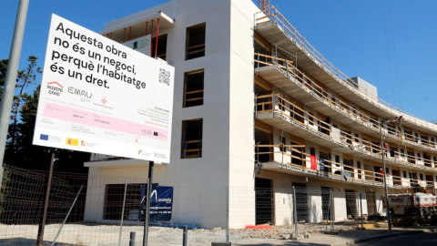 Un bloc d'habitatge cooperatiu que promou Sostre Cívic a Lleida. 28/05/2026 Un bloc d'habitatge cooperatiu que promou Sostre Cívic a Lleida.