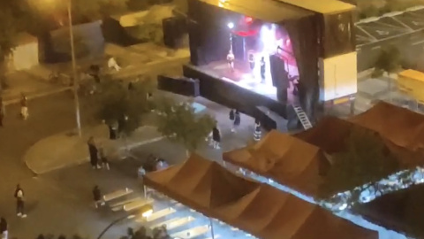 La orquesta durante una de sus actuaciones en el Centro Gallego de Vitoria en 2023 La orquesta durante una de sus actuaciones en el Centro Gallego de Vitoria en 2023
