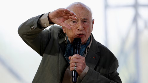 Edgar Morin, en París, el 30 de agosto de 2022. REUTERS/Sarah Meyssonnier