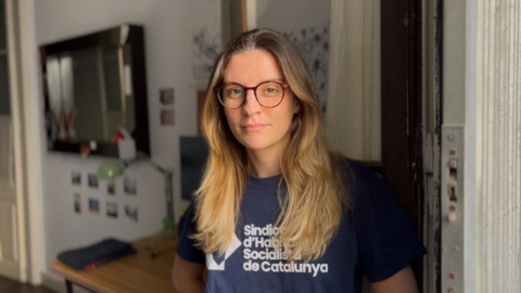 L'advocada especialitzada en habitatge i portaveu del Bloc Papallona de Barcelona, Anna Olesti. 02/06/2026 L'advocada especialitzada en habitatge i portaveu del Bloc Papallona de Barcelona, Anna Olesti.