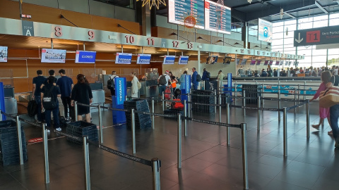 Imagen de archivo del aeropuerto de Charleroi, en Bélgica.