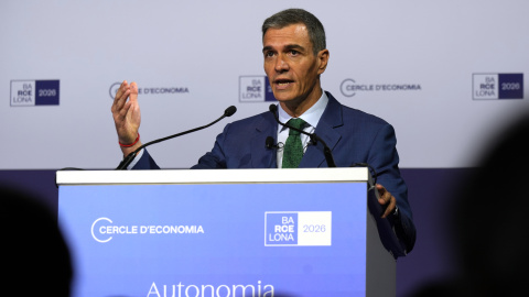 El president del govern espanyol, Pedro Sánchez, en el discurs de clausura de la 41a Reunió Anual del Cercle d'Economia