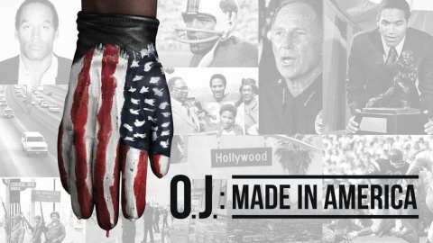 Cartel promocional del documental 'OJ: Made in America'. Cartel promocional del documental 'OJ: Made in America'.