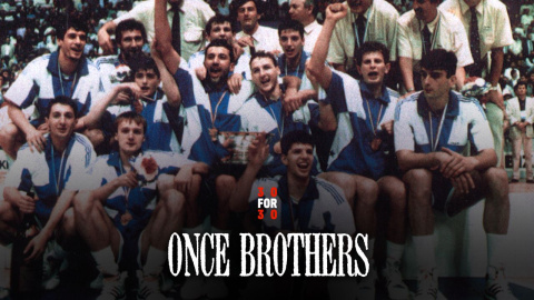 Imagen promocional de 'Hermanos y enemigos', el documental sobre la relación rota entre Vlade Divac y Drazen Petrovic. Imagen promocional de 'Hermanos y enemigos', el documental sobre la relación rota entre Vlade Divac y Drazen Petrovic.