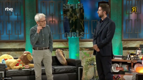 José Sacristán y David Broncano en 'La Revuelta'.