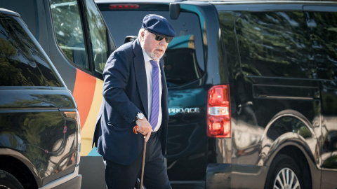 El excomisario José Manuel Villarejo, a su llegada a la Audiencia Nacional, a 1 de junio de 2026.