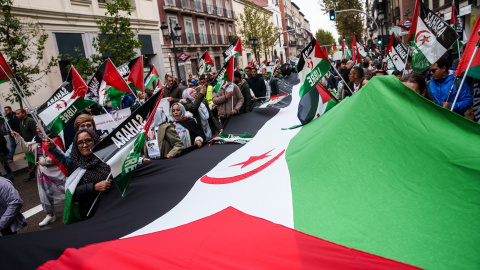 Manifestación ‘50 años de resistencia del pueblo saharaui’, a 15 de noviembre de 2025, en Madrid Manifestación ‘50 años de resistencia del pueblo saharaui’, a 15 de noviembre de 2025, en Madrid