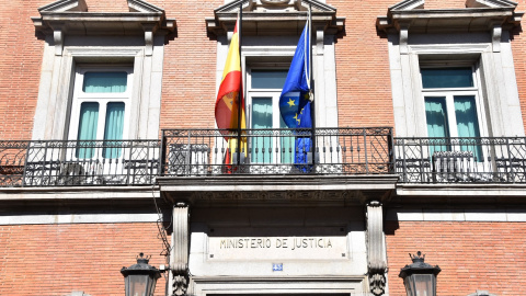 Fachada de la sede del Ministerio de Justicia en Madrid, en una imagen de archivo.