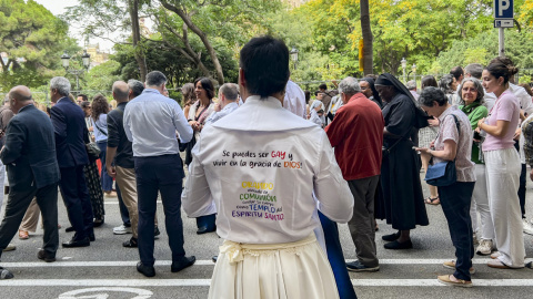 Javier, assistent a la missa de la Sagrada Família oficiada per Lleó XIV Javier, assistent a la missa de la Sagrada Família oficiada per Lleó XIV