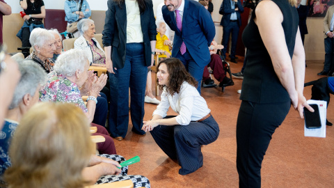 La presidenta de la Comunidad de Madrid, Isabel Díaz Ayuso,