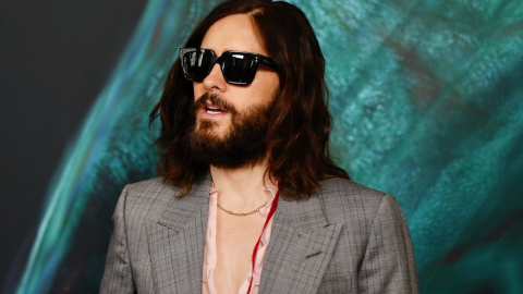 Jared Leto durante la presentación de la película 'Morbius', una de la que más críticas le han granjeado en su carrera, en Madrid.