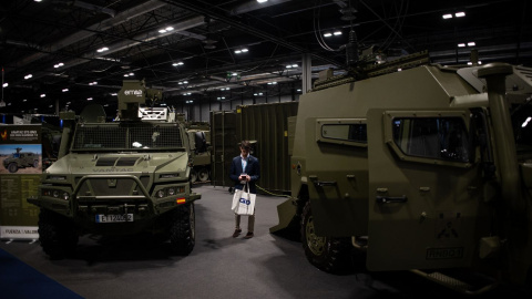 Feindef 25 EP Foto de archivo de la Feria Internacional de Defensa y Seguridad de España (FEINDEF) celebrada en mayo de 2025 en Madrid.