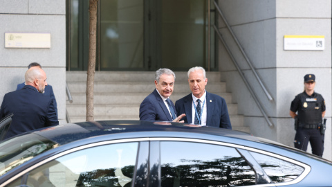 El expresidente del Gobierno, José Luis Rodríguez Zapatero, a su llegada a la Audiencia Nacional en Madrid. El expresidente del Gobierno, José Luis Rodríguez Zapatero, a su llegada a la Audiencia Nacional en Madrid.