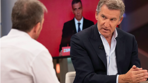 Feijóo, el pasado miércoles en 'El hormiguero' de Antena 3.