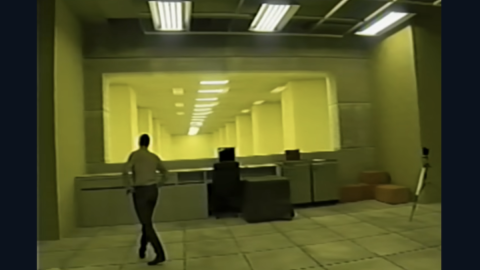 Corto de la serie 'Backrooms' publicado en Youtube por Kane Parsons antes de rodar la película. Corto de la serie 'Backrooms' publicado en Youtube por Kane Parsons antes de rodar la película.