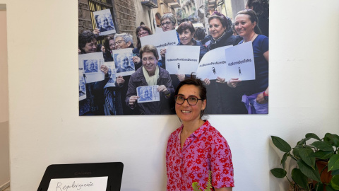 Karina Fulladosa, membre de la junta de La Bonne, retratada per 'Públic'. 18/06/2026 Karina Fulladosa, membre de la junta de La Bonne, retratada per 'Públic'.