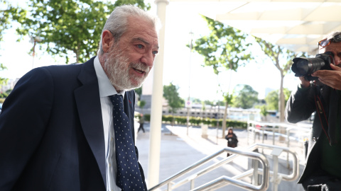 El jefe de Gabinete de Ayuso, Miguel Angel Rodríguez, a su llegada a los Juzgados de Plaza Castilla, a 6 de mayo de 2026, en Madrid (España) El jefe de Gabinete de Ayuso, Miguel Angel Rodríguez, a su llegada a los Juzgados de Plaza Castilla, a 6 de mayo de 2026, en Madrid (España).