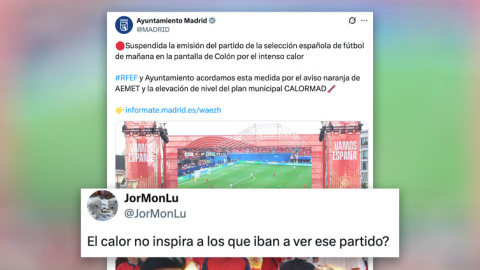 Respuestas en las redes a un tuit del Ayuntamiento de Madrid.
